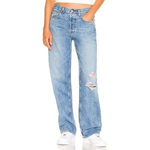 GRLFRND Bella Low Rise Jeans in West Village sz 24